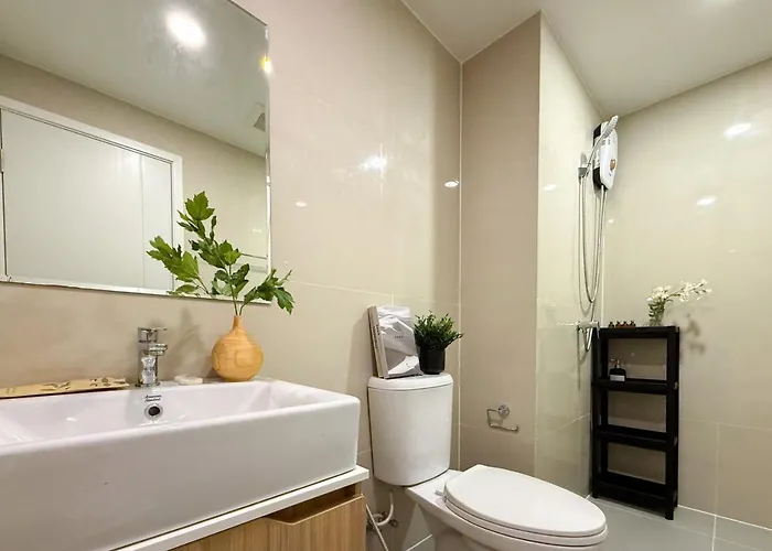 Apartment Serene Tropical 1br - Ultra Fast Wifi - Sathorn Bangkok