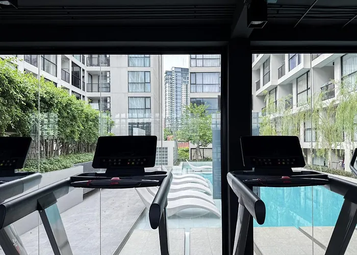 Serene Tropical 1br - Ultra Fast Wifi - Sathorn Bangkok
