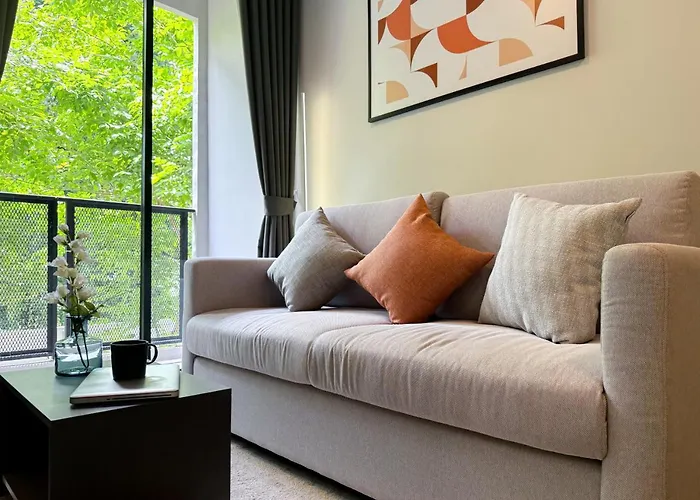 Serene Tropical 1br - Ultra Fast Wifi - Sathorn * Bangkok