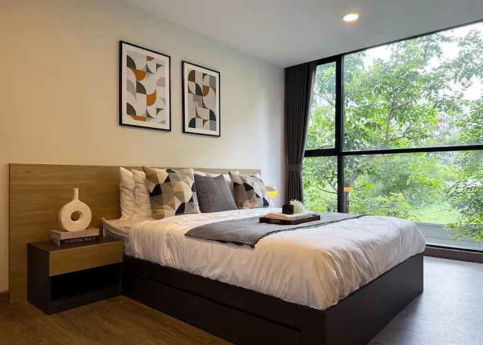 Serene Tropical 1br - Ultra Fast Wifi - Sathorn