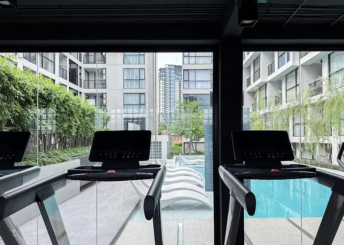 Serene Tropical 1br - Ultra Fast Wifi - Sathorn Bangkok
