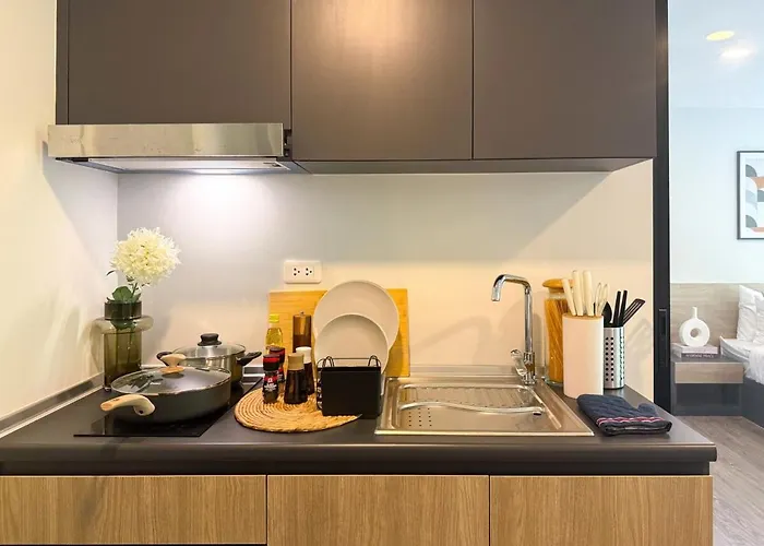 Serene Tropical 1br - Ultra Fast Wifi - Sathorn * Bangkok
