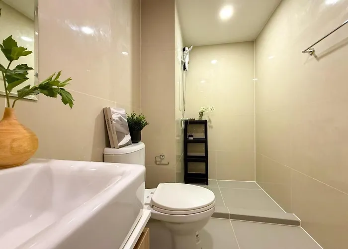 Serene Tropical 1br - Ultra Fast Wifi - Sathorn Bangkok