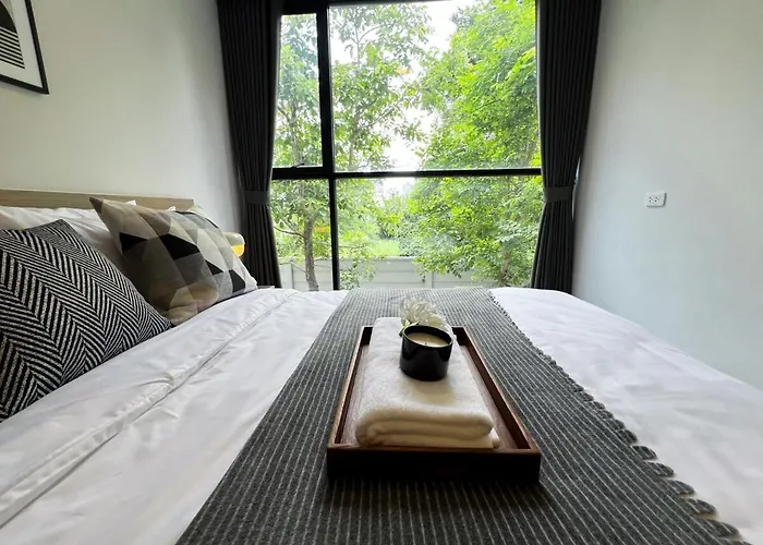 Serene Tropical 1br - Ultra Fast Wifi - Sathorn Apartment Bangkok