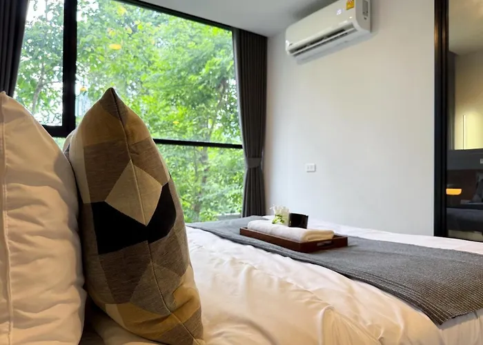 Serene Tropical 1br - Ultra Fast Wifi - Sathorn Apartment